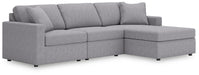 Modmax - L-Shaped Sectional - Granite – Stationary Sectionals by Signature Design by Ashley® at Furniture Wholesale Plus , Nashville furniture store