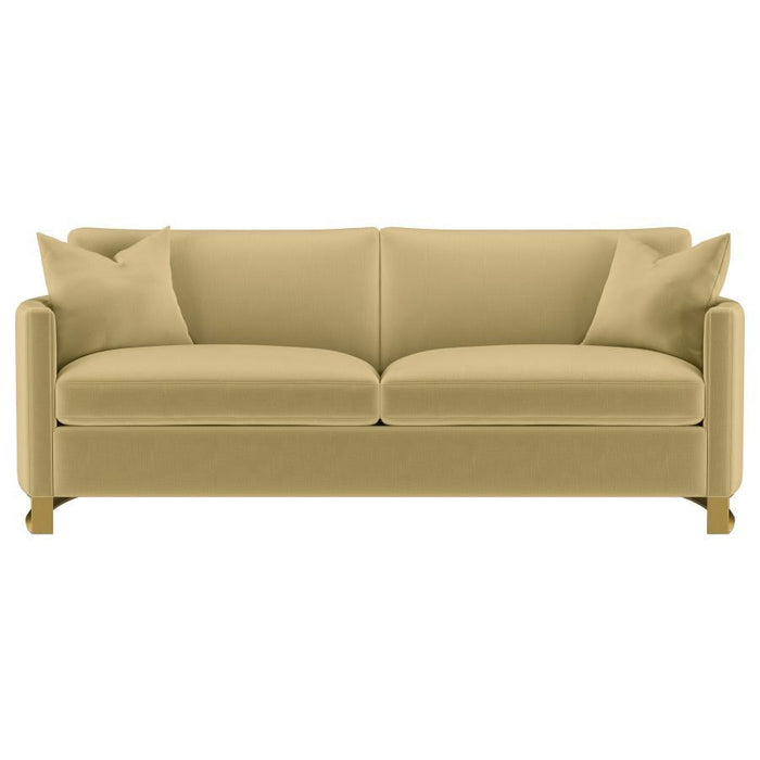 Corliss - Upholstered Arched Arm Sofa Set - Premium Stationary Sofas & Loveseats from CoasterElevations - Just $2529! Shop now at Furniture Wholesale Plus  We are the best furniture store in Nashville, Hendersonville, Goodlettsville, Madison, Antioch, Mount Juliet, Lebanon, Gallatin, Springfield, Murfreesboro, Franklin, Brentwood