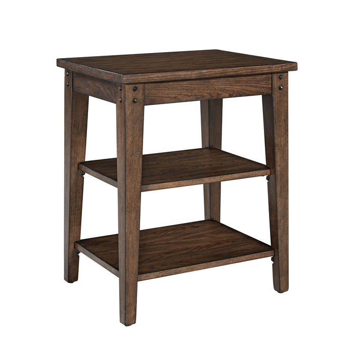 Lake House - Tiered Table – Chair Side Tables by Liberty Furniture at Furniture Wholesale Plus , Nashville furniture store