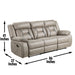 Tyson - Living Room Set – Reclining Sofas & Loveseats by Steve Silver Furniture at Furniture Wholesale Plus , Nashville furniture store