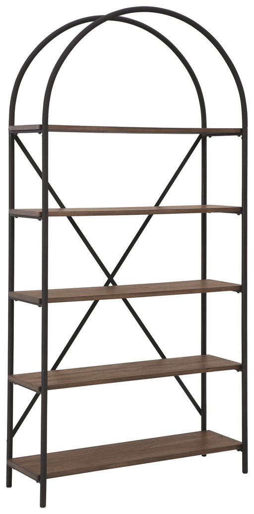 Galtbury - Brown / Black - Bookcase - Premium Etageres from Signature Design by Ashley® - Just $238! Shop now at Furniture Wholesale Plus  We are the best furniture store in Nashville, Hendersonville, Goodlettsville, Madison, Antioch, Mount Juliet, Lebanon, Gallatin, Springfield, Murfreesboro, Franklin, Brentwood