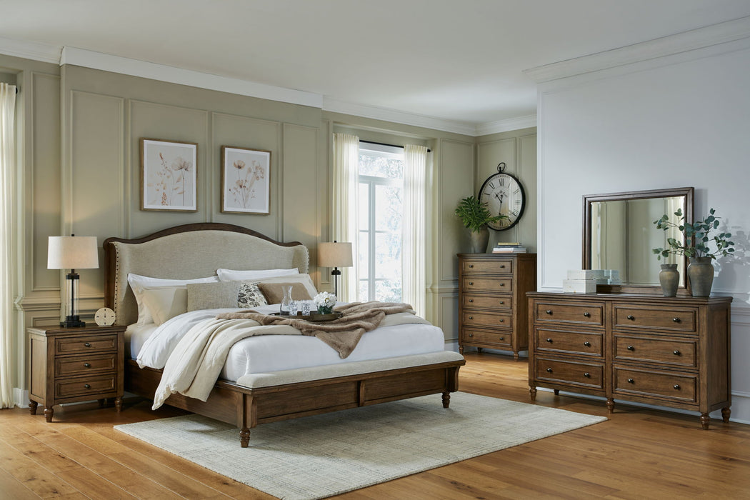 Sturlayne - Panel Bedroom Set – 6 Piece Bedroom Sets by Benchcraft® at Furniture Wholesale Plus , Nashville furniture store
