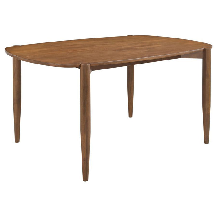 Dortch - Oval Solid Wood Dining Table - Walnut – Dining Tables by CoasterEveryday at Furniture Wholesale Plus , Nashville furniture store