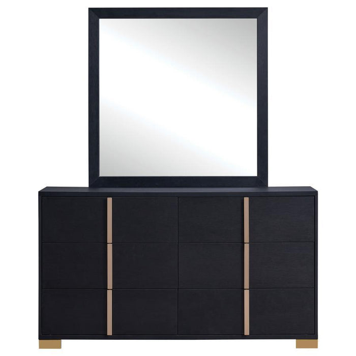 Marceline - 6-Drawer Dresser With Mirror – Dresser & Mirror by Coaster Fine Furniture at Furniture Wholesale Plus , Nashville furniture store