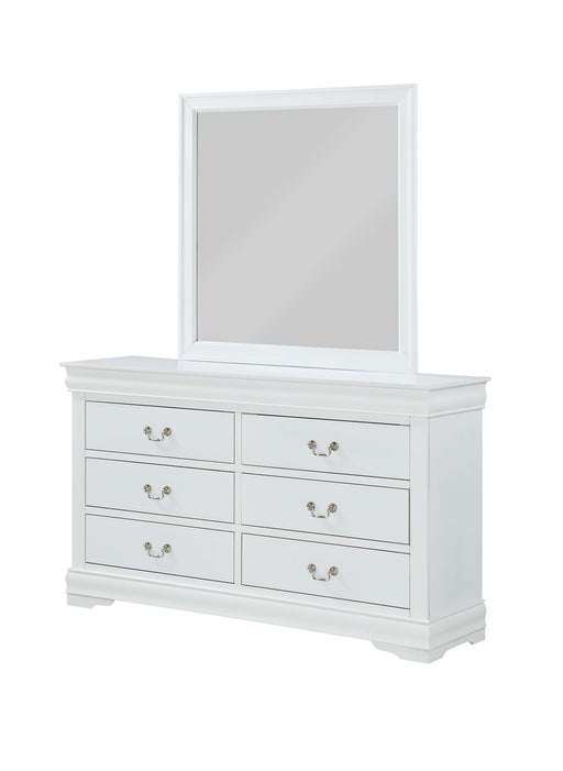 Louis Philip - Dresser, Mirror – Dresser & Mirror by Crown Mark at Furniture Wholesale Plus , Nashville furniture store