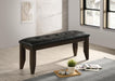 Dalila - Tufted Upholstered Dining Bench – Upholstered Benches by CoasterEveryday at Furniture Wholesale Plus , Nashville furniture store