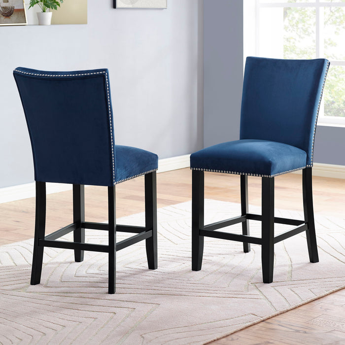 Camila - Counter Chair (Set of 2) - Premium Chair Sets from Steve Silver Furniture - Just $319! Shop now at Furniture Wholesale Plus  We are the best furniture store in Nashville, Hendersonville, Goodlettsville, Madison, Antioch, Mount Juliet, Lebanon, Gallatin, Springfield, Murfreesboro, Franklin, Brentwood