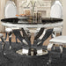 Anchorage - Round Glass Top Dining Table - Chrome - Premium Dining Tables from CoasterElevations - Just $1309! Shop now at Furniture Wholesale Plus  We are the best furniture store in Nashville, Hendersonville, Goodlettsville, Madison, Antioch, Mount Juliet, Lebanon, Gallatin, Springfield, Murfreesboro, Franklin, Brentwood