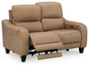 Mosswell - Power Reclining Loveseat With Adj Headrest - Toffee – Reclining Loveseats by Ashley® at Furniture Wholesale Plus , Nashville furniture store