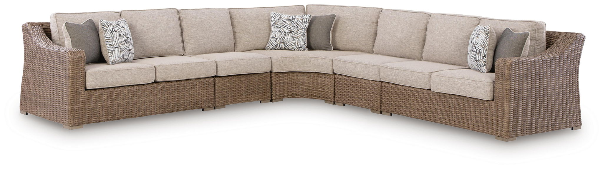 Laguna Heights - Outdoor Sectional – Stationary Sectionals by Signature Design by Ashley® at Furniture Wholesale Plus , Nashville furniture store