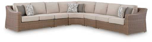 Laguna Heights - Outdoor Sectional – Stationary Sectionals by Signature Design by Ashley® at Furniture Wholesale Plus , Nashville furniture store