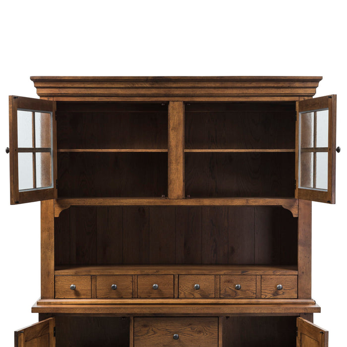 Hearthstone Ridge - Hutch - Light Brown – Hutches by Liberty Furniture at Furniture Wholesale Plus , Nashville furniture store