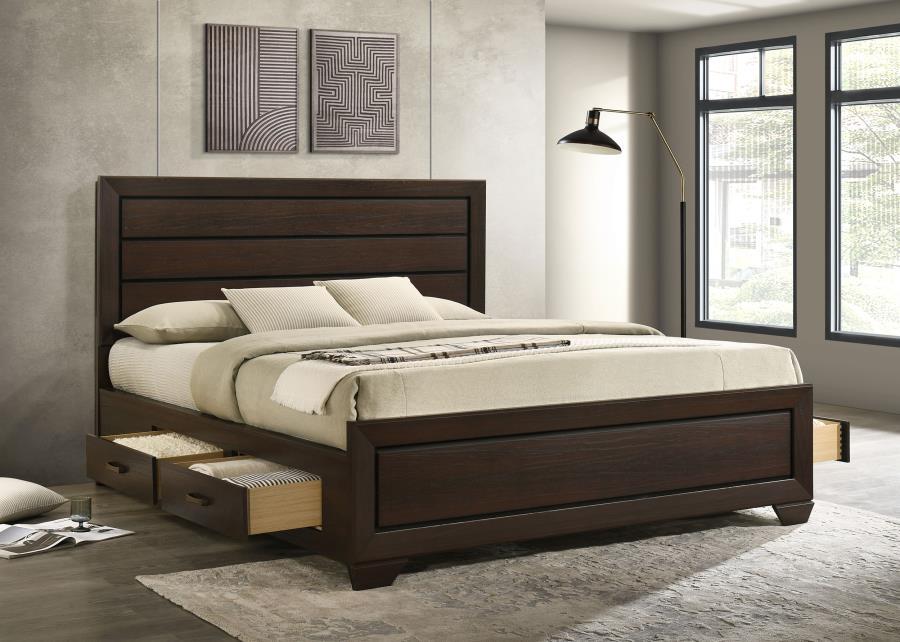 Kauffman - Wood Storage Panel Bed – Storage Beds by CoasterEveryday at Furniture Wholesale Plus , Nashville furniture store