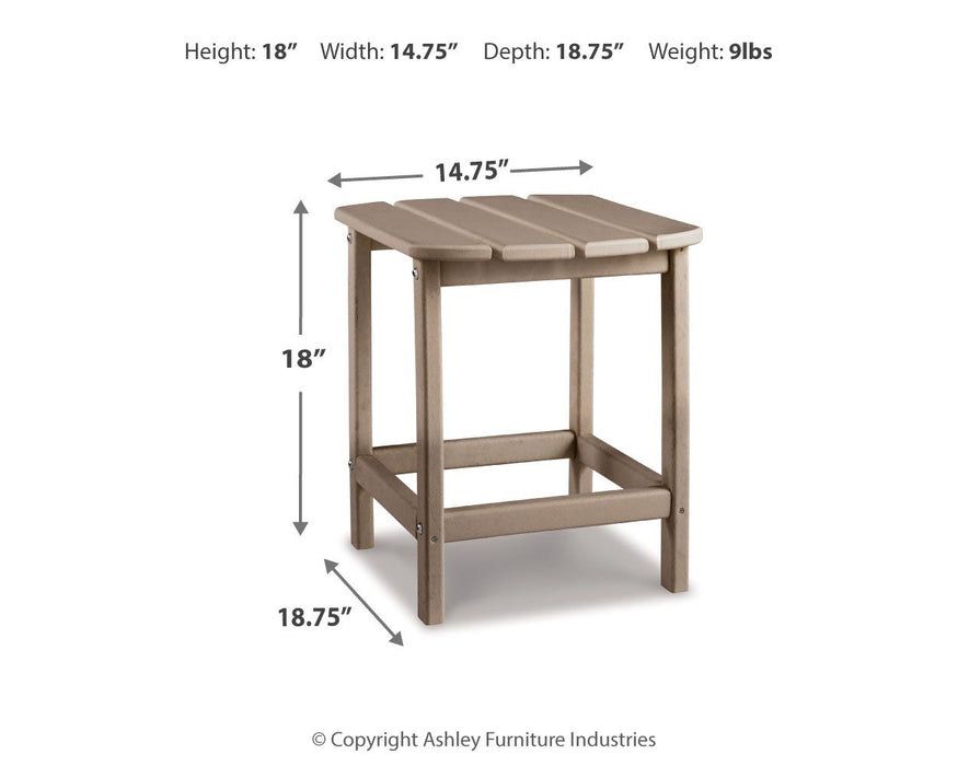 Sundown Treasure - Outdoor End Table – End Tables by Signature Design by Ashley® at Furniture Wholesale Plus , Nashville furniture store