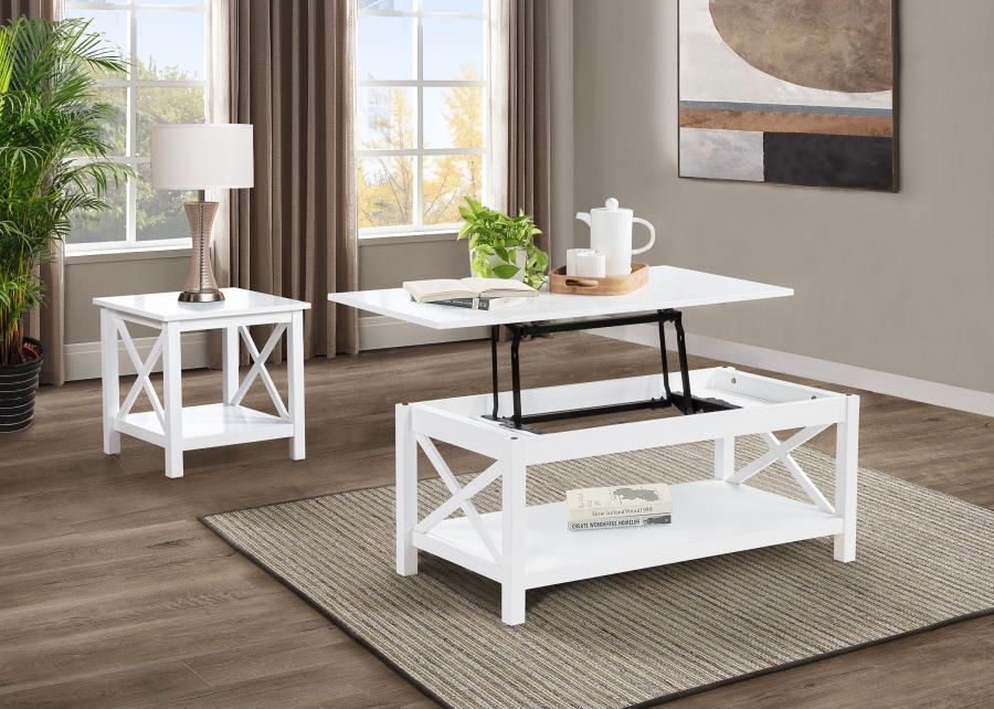 Skyview - Rectangular Lift Top Coffee Table Set – Table Sets by Coaster Fine Furniture at Furniture Wholesale Plus , Nashville furniture store