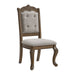 Madison Park - Dining Side Chair (Set of 2) - Walnut / Beige – Chair Sets by Elements International at Furniture Wholesale Plus , Nashville furniture store