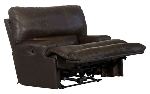 Wembley - Italian Leather Match Lay Flat Recliner - Chocolate – Reclining Chairs by Catnapper at Furniture Wholesale Plus , Nashville furniture store