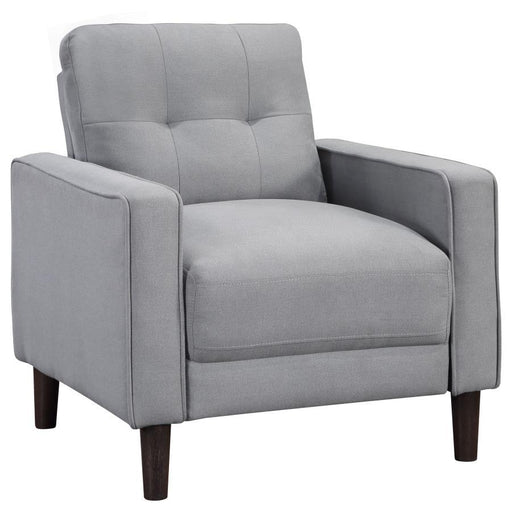 Bowen - Upholstered Track Arm Tufted Accent Chair – Arm Chairs by Coaster Fine Furniture at Furniture Wholesale Plus , Nashville furniture store