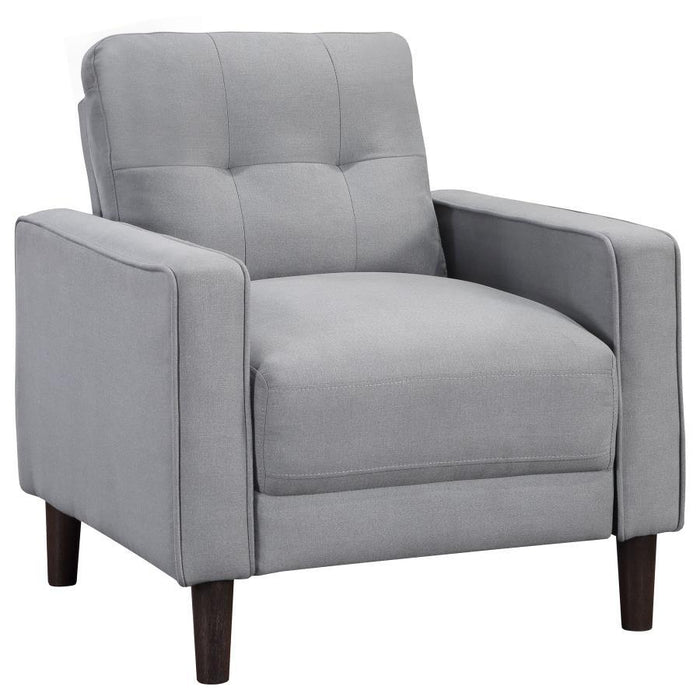 Bowen - Upholstered Track Arm Tufted Accent Chair – Arm Chairs by Coaster Fine Furniture at Furniture Wholesale Plus , Nashville furniture store