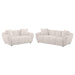 Destino - Chenille Splayed Arm Sofa Set – Stationary Sofas & Loveseats by Coaster Fine Furniture at Furniture Wholesale Plus , Nashville furniture store