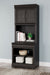 Beckincreek - Bookcase With Door Hutch - Black – Standard Bookcases by Signature Design by Ashley® at Furniture Wholesale Plus , Nashville furniture store