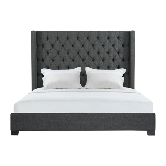 Morrow - Bed – Upholstered Beds by Elements International at Furniture Wholesale Plus , Nashville furniture store