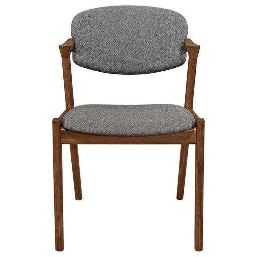 Malone - Padded Wood Dining Arm Chair (Set of 2) - Dark Walnut - Premium Chair Sets from CoasterEssence - Just $269! Shop now at Furniture Wholesale Plus  We are the best furniture store in Nashville, Hendersonville, Goodlettsville, Madison, Antioch, Mount Juliet, Lebanon, Gallatin, Springfield, Murfreesboro, Franklin, Brentwood