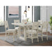 Avalanche - Square Counter Height Dining Set – 5 Piece Dining Room Sets by Elements International at Furniture Wholesale Plus , Nashville furniture store