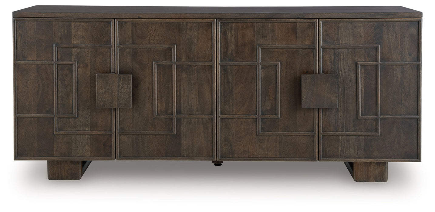 Cato - Accent Cabinet - Dark Brown – Accent Cabinets by Signature Design by Ashley® at Furniture Wholesale Plus , Nashville furniture store