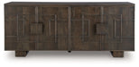 Cato - Accent Cabinet - Dark Brown – Accent Cabinets by Signature Design by Ashley® at Furniture Wholesale Plus , Nashville furniture store