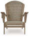 Marina Sun - Beige - Adirondack Chair - Premium Arm Chairs from Signature Design by Ashley® - Just $328! Shop now at Furniture Wholesale Plus  We are the best furniture store in Nashville, Hendersonville, Goodlettsville, Madison, Antioch, Mount Juliet, Lebanon, Gallatin, Springfield, Murfreesboro, Franklin, Brentwood