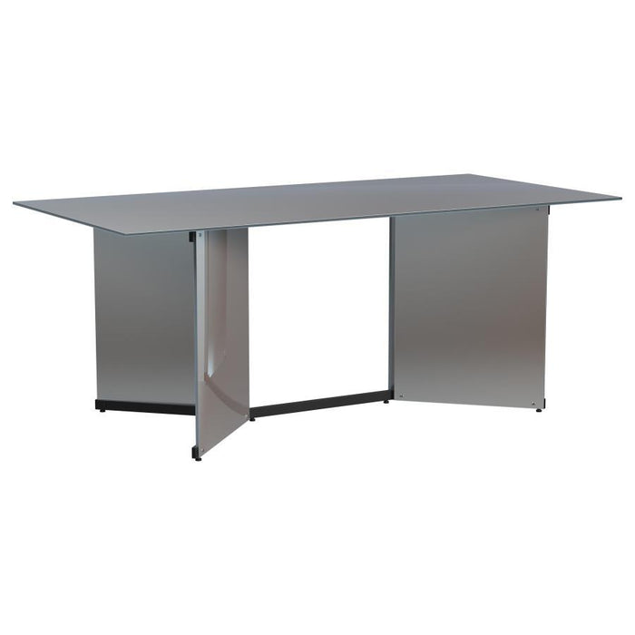 Emery - Rectangular Mirrored Dining Table - Silver – Dining Tables by Coaster Fine Furniture at Furniture Wholesale Plus , Nashville furniture store