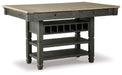 Tyler Creek - Rectangular Dining Room Counter Table - Black / Gray – Counter Tables by Signature Design by Ashley® at Furniture Wholesale Plus , Nashville furniture store