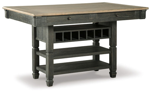 Tyler Creek - Rectangular Dining Room Counter Table - Black / Gray – Counter Tables by Signature Design by Ashley® at Furniture Wholesale Plus , Nashville furniture store