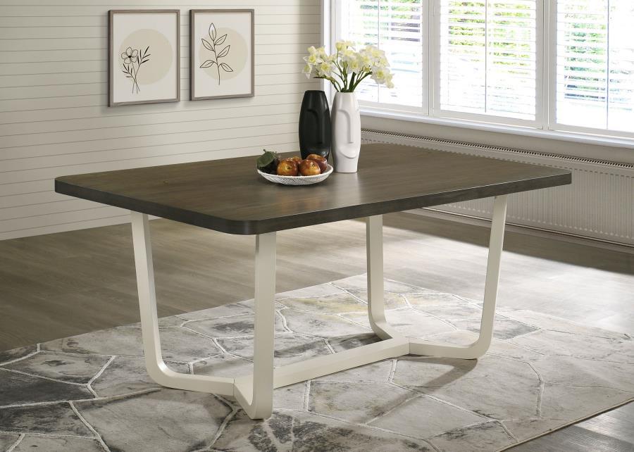 Biloxi - Rectangular Wood Dining Table - Grayish Brown – Dining Tables by Coaster Fine Furniture at Furniture Wholesale Plus , Nashville furniture store