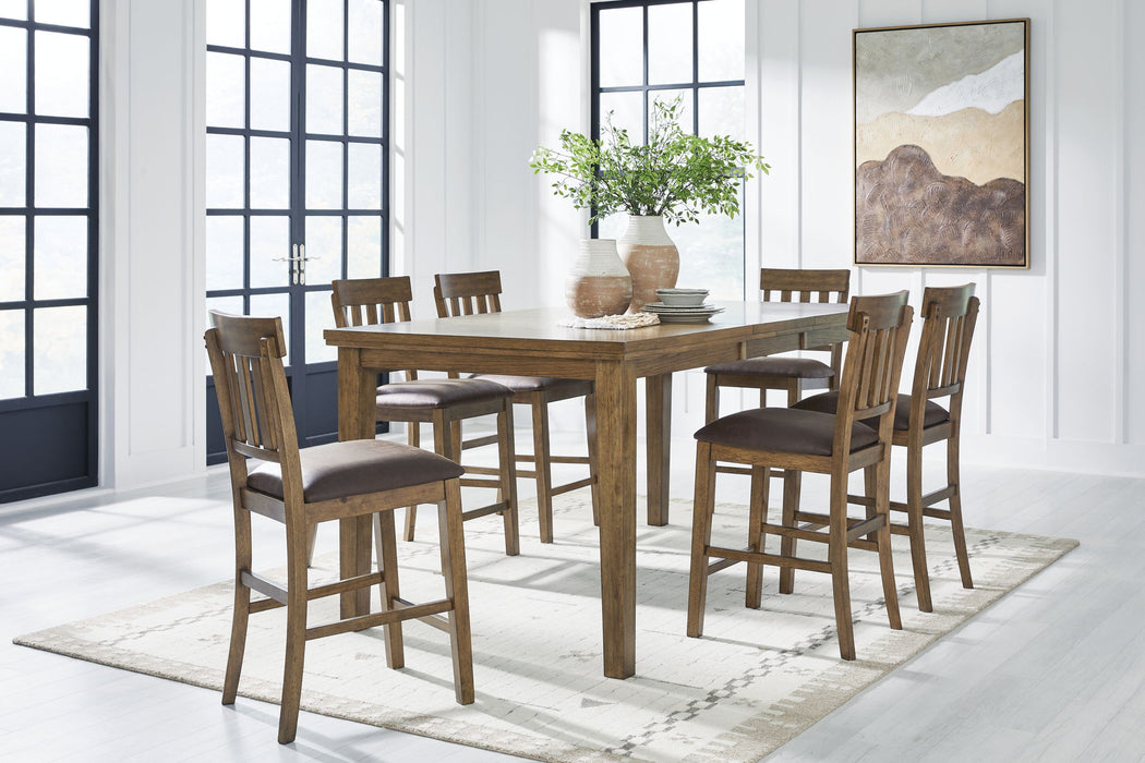 Urbinforte - Counter Height Extension Dining Table Set – 5 Piece Dining Room Sets by Signature Design by Ashley® at Furniture Wholesale Plus , Nashville furniture store
