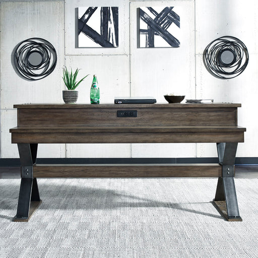 Sonoma Road - 4 Piece Dining Room Set - Weathered Beaten Bark – 4 Piece Dining Room Sets by Liberty Furniture at Furniture Wholesale Plus , Nashville furniture store