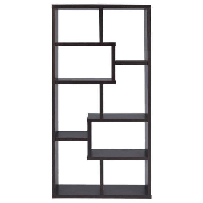 Theo - 6-Shelf Bookshelf - Premium Standard Bookcases from CoasterEveryday - Just $249! Shop now at Furniture Wholesale Plus  We are the best furniture store in Nashville, Hendersonville, Goodlettsville, Madison, Antioch, Mount Juliet, Lebanon, Gallatin, Springfield, Murfreesboro, Franklin, Brentwood