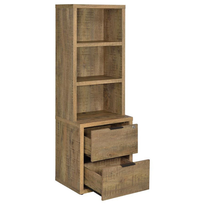 Westpark - 3-Shelf Bookcase USB And Lockable Drawer - Premium Standard Bookcases from Coaster Fine Furniture - Just $279! Shop now at Furniture Wholesale Plus  We are the best furniture store in Nashville, Hendersonville, Goodlettsville, Madison, Antioch, Mount Juliet, Lebanon, Gallatin, Springfield, Murfreesboro, Franklin, Brentwood