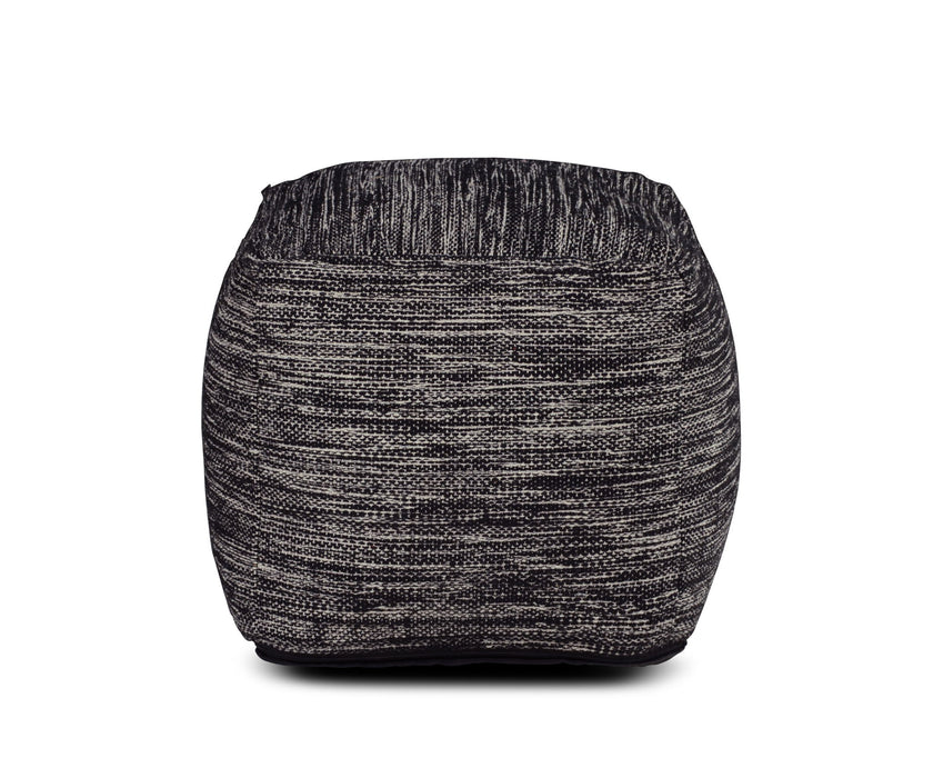 Omari - Square Handwoven Woolen Pouf - Black - Premium Accent Poufs from Steve Silver Furniture - Just $129! Shop now at Furniture Wholesale Plus  We are the best furniture store in Nashville, Hendersonville, Goodlettsville, Madison, Antioch, Mount Juliet, Lebanon, Gallatin, Springfield, Murfreesboro, Franklin, Brentwood