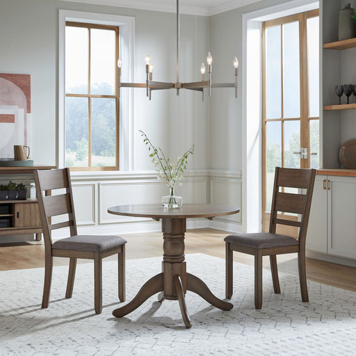 Brook Bay - 3 Piece Dining Room Drop Leaf Table Set – 3 Piece Dining Room Sets by Liberty Furniture at Furniture Wholesale Plus , Nashville furniture store