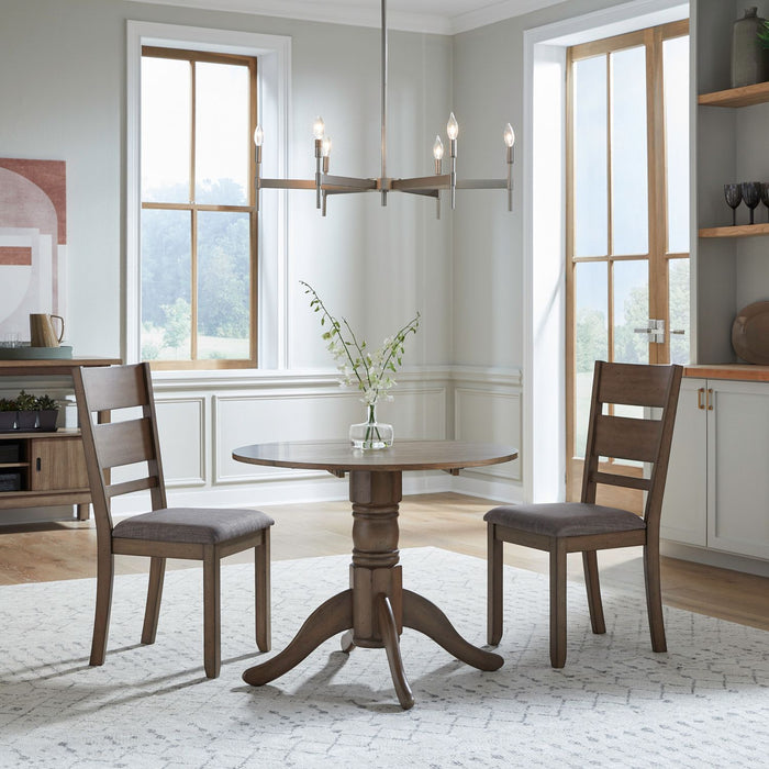 Brook Bay - 3 Piece Dining Room Drop Leaf Table Set – 3 Piece Dining Room Sets by Liberty Furniture at Furniture Wholesale Plus , Nashville furniture store