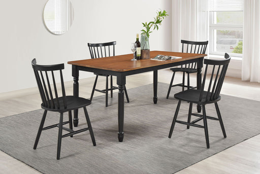 Hollyoak - Rectangular Dining Set – 5 Piece Dining Room Sets by Coaster Fine Furniture at Furniture Wholesale Plus , Nashville furniture store