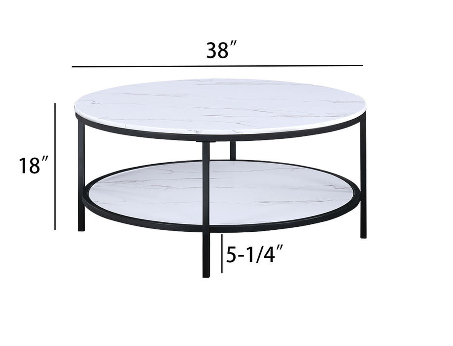 Valerie - Table Set (Coffee & 2 End Tables) - White – Table Sets by Crown Mark at Furniture Wholesale Plus , Nashville furniture store