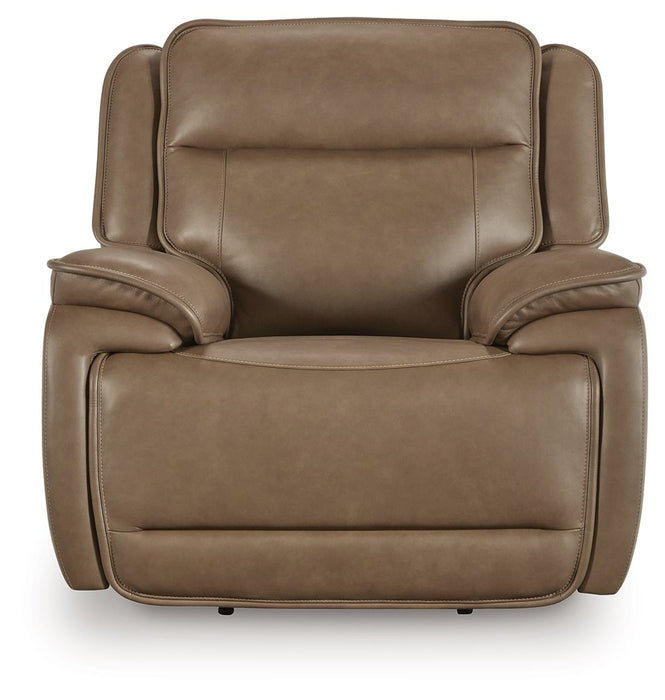 Glencroft - Power Recliner / Adjustable Headrest - Sahara – Reclining Chairs by Signature Design by Ashley® at Furniture Wholesale Plus , Nashville furniture store
