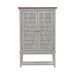 River Place - Bar Cabinet - Riverstone White & Tobacco – Wine Cabinets by Liberty Furniture at Furniture Wholesale Plus , Nashville furniture store