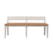 Farmhouse Reimagined - Bench - Antique White / Chestnut Tops – Dining Benches by Liberty Furniture at Furniture Wholesale Plus , Nashville furniture store