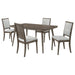 Onslow - 5 Piece Rectangular Dining Set - Dark Brown – 5 Piece Dining Room Sets by Coaster Fine Furniture at Furniture Wholesale Plus , Nashville furniture store