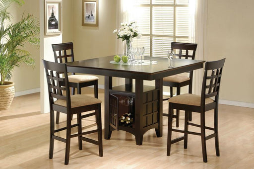 Gabriel - Square Counter Dining Room Set - Premium 5 Piece Dining Room Sets from CoasterEveryday - Just $1119! Shop now at Furniture Wholesale Plus  We are the best furniture store in Nashville, Hendersonville, Goodlettsville, Madison, Antioch, Mount Juliet, Lebanon, Gallatin, Springfield, Murfreesboro, Franklin, Brentwood