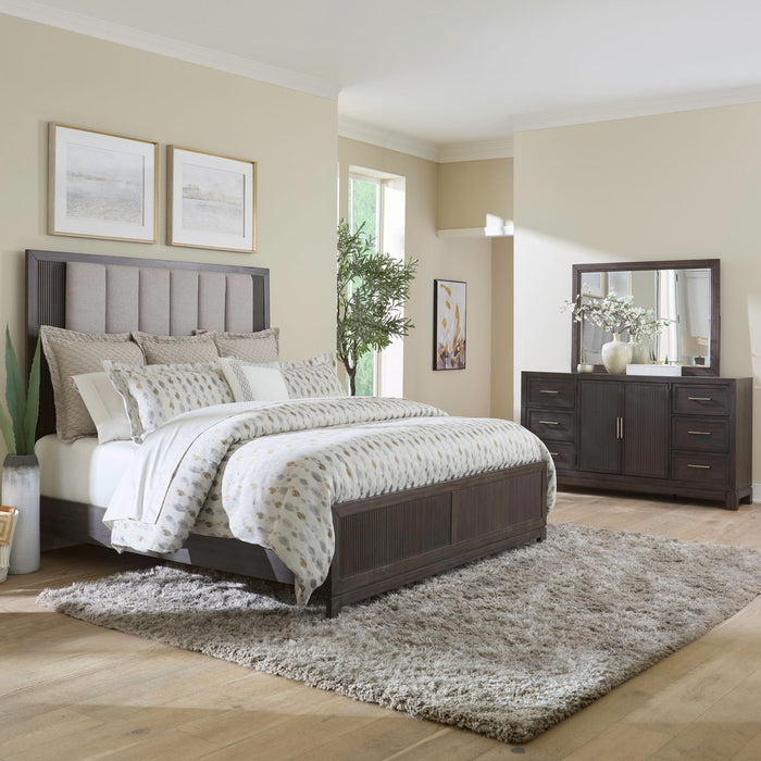 Modern Edge - Upholstered Bedroom Set – 3 Piece Bedroom Sets by Liberty Furniture at Furniture Wholesale Plus , Nashville furniture store